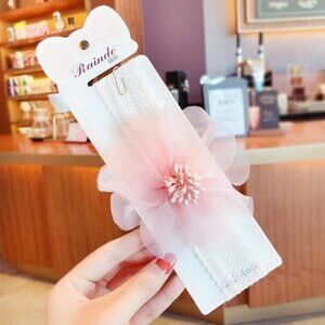 Candy mesh flower Headband - Baby Girls Accesories
